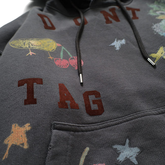 Maison MIHARA YASUHIRO Kids Doodle Printed Hoodie J17HD762