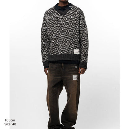 Maison MIHARA YASUHIRO Layered Knit Sweater A17SW502
