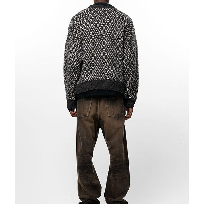 Maison MIHARA YASUHIRO Layered Knit Sweater A17SW502