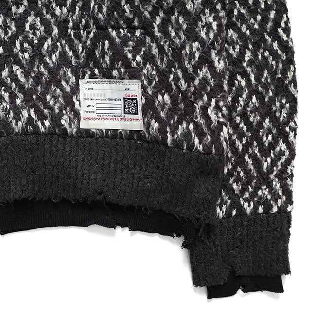 Maison MIHARA YASUHIRO Layered Knit Sweater A17SW502