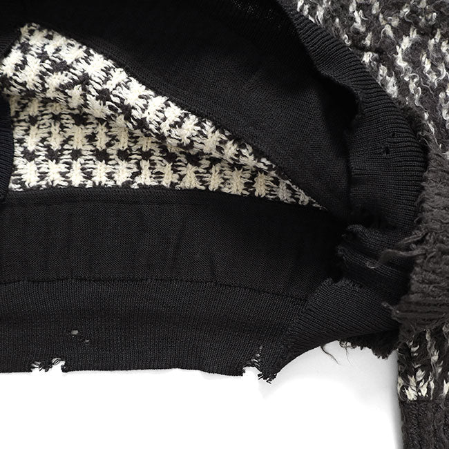 Maison MIHARA YASUHIRO Layered Knit Sweater A17SW502