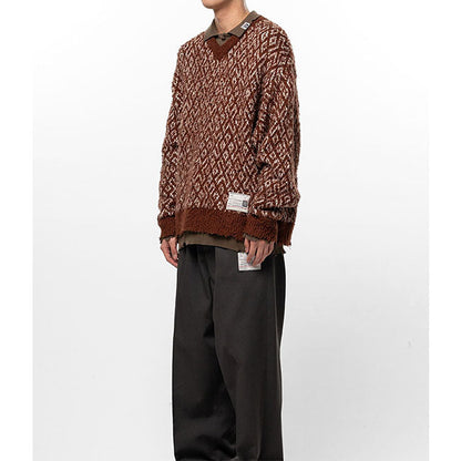 Maison MIHARA YASUHIRO Layered Knit Sweater A17SW502