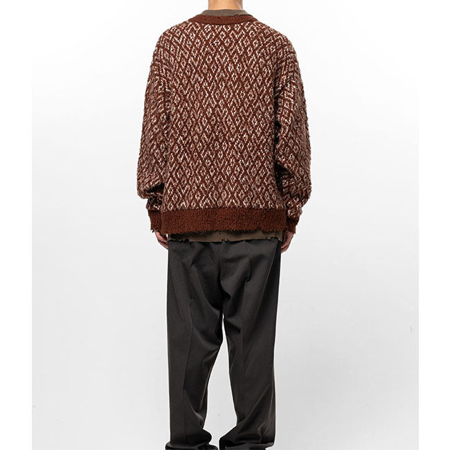 Maison MIHARA YASUHIRO Layered Knit Sweater A17SW502