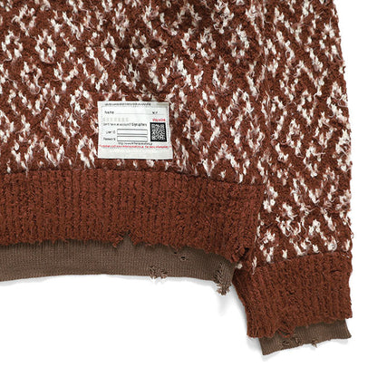 Maison MIHARA YASUHIRO Layered Knit Sweater A17SW502