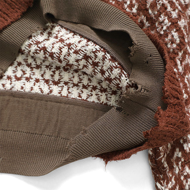 Maison MIHARA YASUHIRO Layered Knit Sweater A17SW502