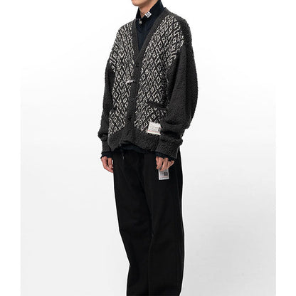 Maison MIHARA YASUHIRO Layered Knit Cardigan A17CD501