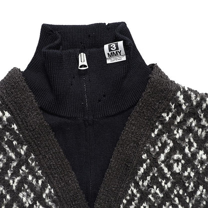 Maison MIHARA YASUHIRO Layered Knit Cardigan A17CD501
