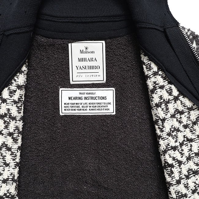 Maison MIHARA YASUHIRO Layered Knit Cardigan A17CD501