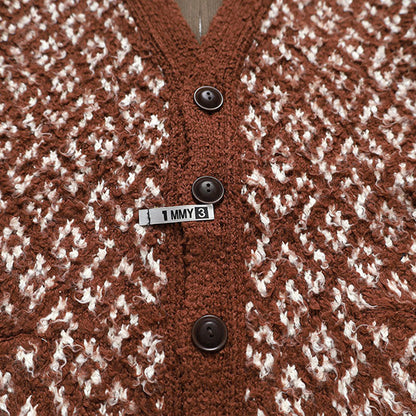 Maison MIHARA YASUHIRO Layered Knit Cardigan A17CD501