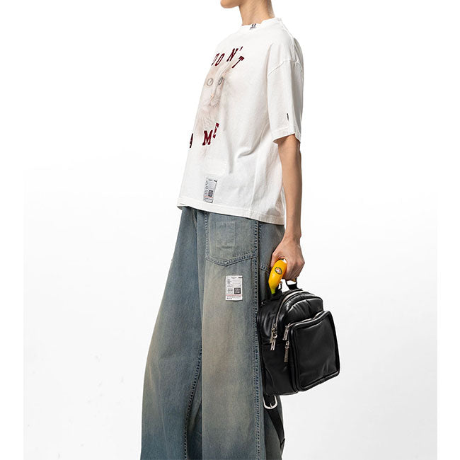 Maison MIHARA YASUHIRO CAT PRINTED TEE K17TS853