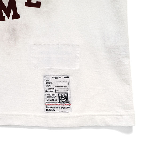 Maison MIHARA YASUHIRO CAT PRINTED TEE K17TS853