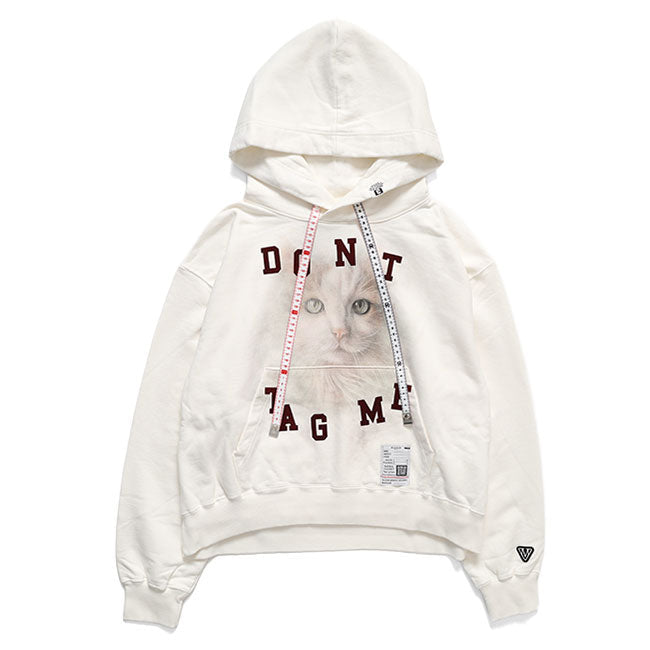 Maison MIHARA YASUHIRO CAT PRINTED HOODIE K17HD741