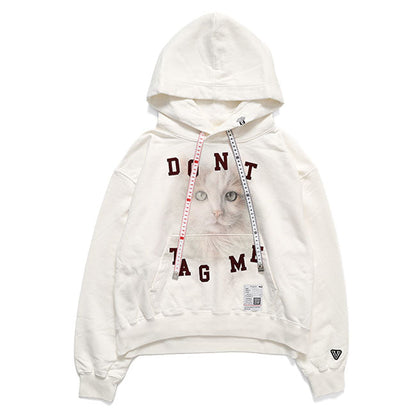Maison MIHARA YASUHIRO CAT PRINTED HOODIE K17HD741