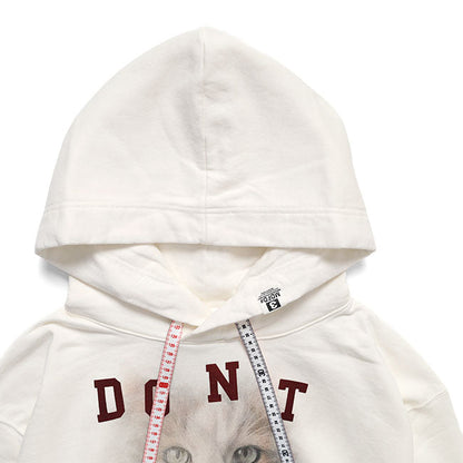 Maison MIHARA YASUHIRO CAT PRINTED HOODIE K17HD741