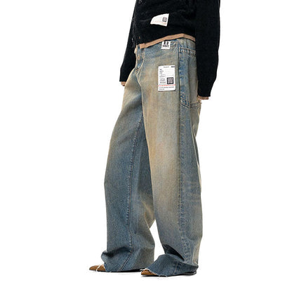 Maison MIHARA YASUHIRO Amateur Sewn Like Wide Denim Pants K17PT352