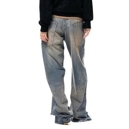 Maison MIHARA YASUHIRO Amateur Sewn Like Wide Denim Pants K17PT352