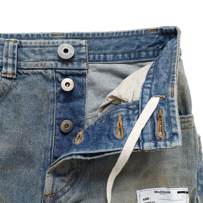Maison MIHARA YASUHIRO Amateur Sewn Like Wide Denim Pants K17PT352