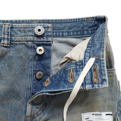 Maison MIHARA YASUHIRO Amateur Sewn Like Wide Denim Pants K17PT352