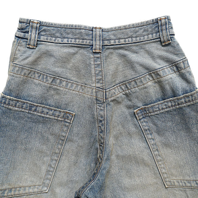 Maison MIHARA YASUHIRO Amateur Sewn Like Wide Denim Pants K17PT352