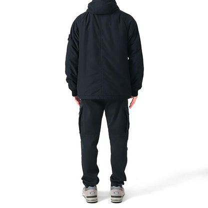 Stone Island ストーンアイランド ガーメントダイ フリースライナー フーデッドジャケット 41131
