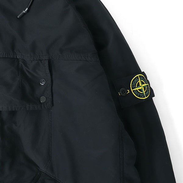 Stone Island ストーンアイランド ガーメントダイ フリースライナー フーデッドジャケット 41131