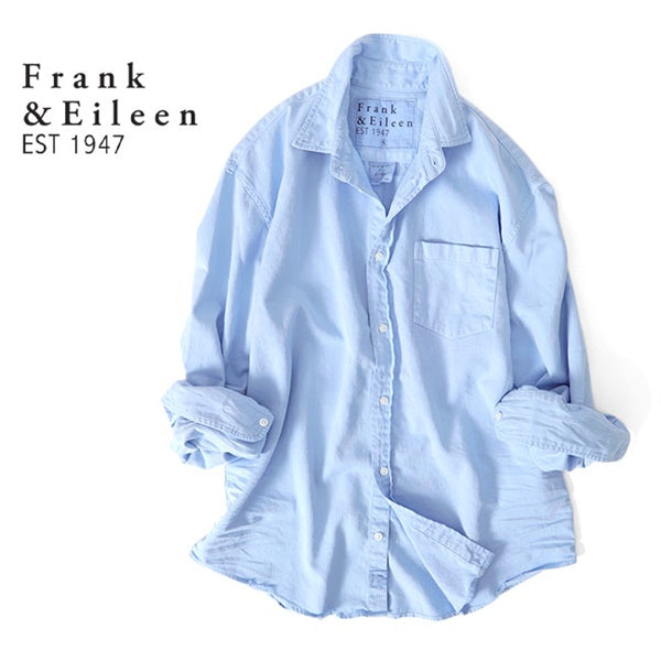 Frank&Eileen フランク&アイリーン LUKE GCCD ルーク カラー デニムシャツ 3920700002