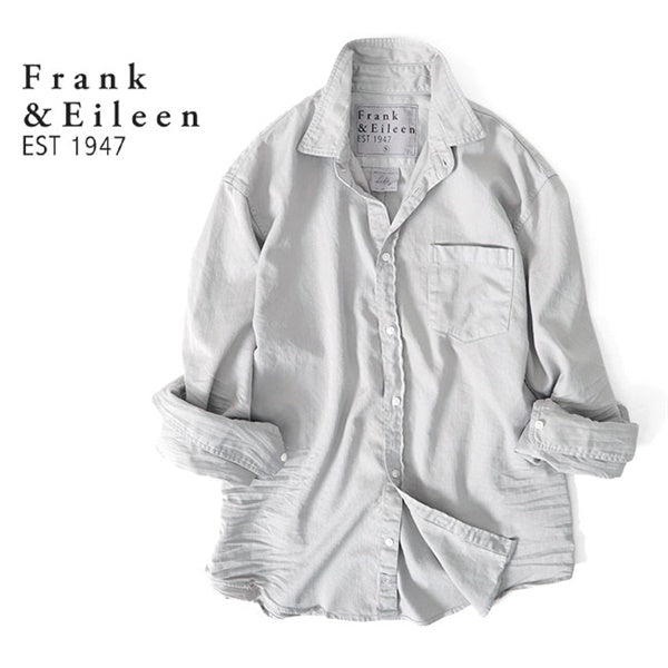 Frank&Eileen フランク&アイリーン LUKE GYCD ルーク カラー デニムシャツ 3920700002