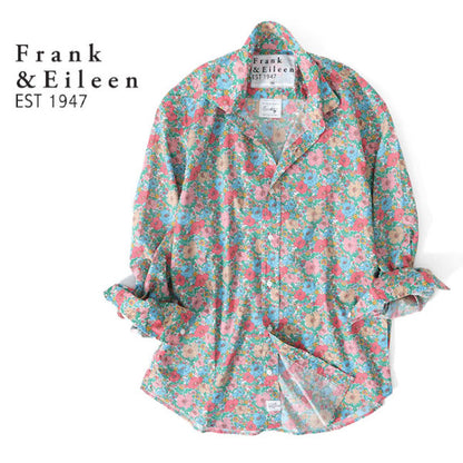 Frank&Eileen フランク&アイリーン FINBAR PGF フィンバー 花柄シャツ 3920700017