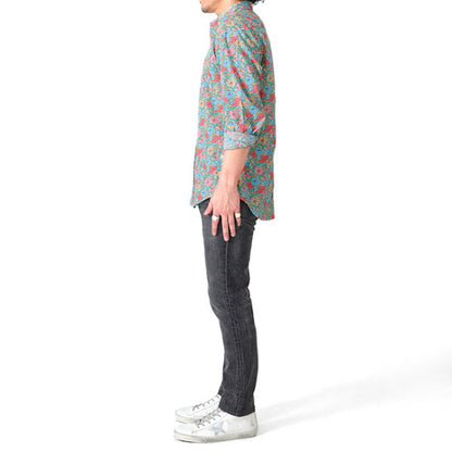 Frank&Eileen フランク&アイリーン FINBAR PGF フィンバー 花柄シャツ 3920700017