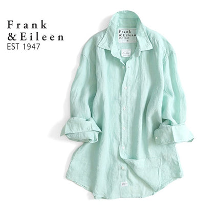Frank&Eileen フランク&アイリーン FINBAR SFML フィンバー リネンシャツ 4120700011