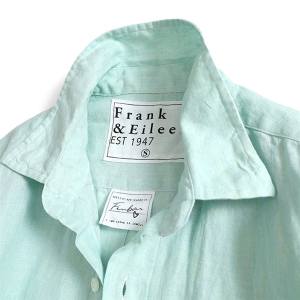 Frank&Eileen フランク&アイリーン FINBAR SFML フィンバー リネンシャツ 4120700011