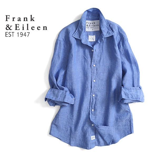 Frank&Eileen フランク&アイリーン FINBAR BULL フィンバー リネンシャツ 4120700013