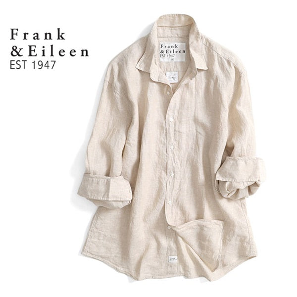 Frank&Eileen フランク&アイリーン FINBAR SNLN フィンバー リネンシャツ