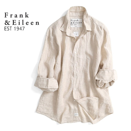 Frank&Eileen フランク&アイリーン FINBAR SNLN フィンバー リネンシャツ