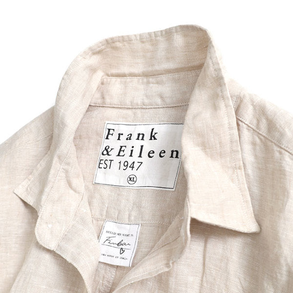 Frank&Eileen フランク&アイリーン FINBAR SNLN フィンバー リネンシャツ
