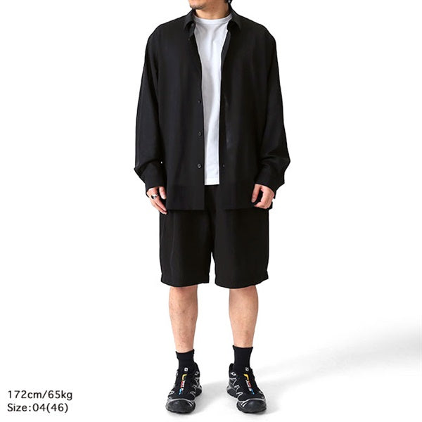 ATON エイトン ウールトロピカル オーバーサイズシャツ BLAGGM0300 **