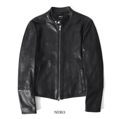 [干場義雅モデル] EMMETI エンメティ H UOMO アッカ シングルライダース レザージャケット