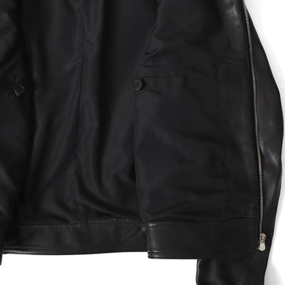 [干場義雅モデル] EMMETI エンメティ H UOMO アッカ シングルライダース レザージャケット
