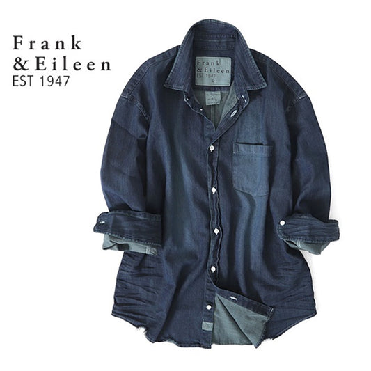 Frank&Eileen フランク&アイリーン LUKE ITALIAN INDIGO ルーク イタリアンインディゴ デニムシャツ 3820700116