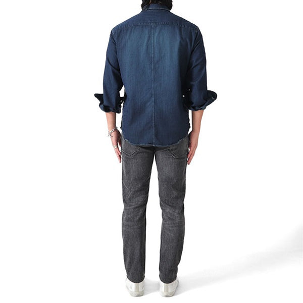 Frank&Eileen フランク&アイリーン LUKE ITALIAN INDIGO ルーク イタリアンインディゴ デニムシャツ 3820700116