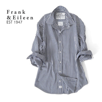 Frank&Eileen フランク&アイリーン FINBAR WNST フィンバー ボタンダウン ストライプシャツ 3820700066