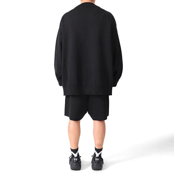 [SALE] Y-3 ワイスリー ブラッシュロゴ オーバーサイズ ニットカーディガン H44809