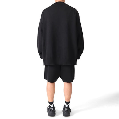 [SALE] Y-3 ワイスリー ブラッシュロゴ オーバーサイズ ニットカーディガン H44809