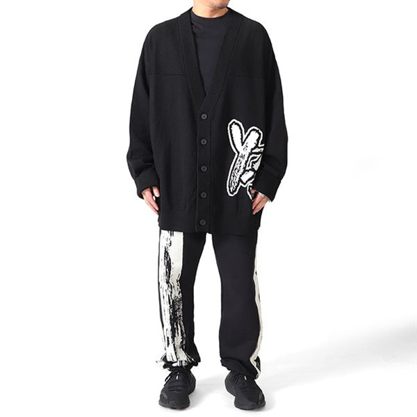 [SALE] Y-3 ワイスリー ブラッシュロゴ オーバーサイズ ニットカーディガン H44809