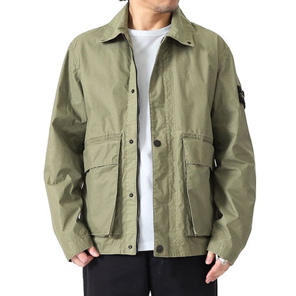 STONE ISLAND ストーンアイランド ワックスコーティング コーチジャケット 4100054