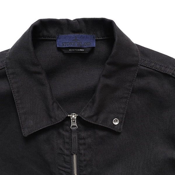 Stone Island Denim Research ストーンアイランド デニムリサーチ ジップ デニムシャツ 1200002