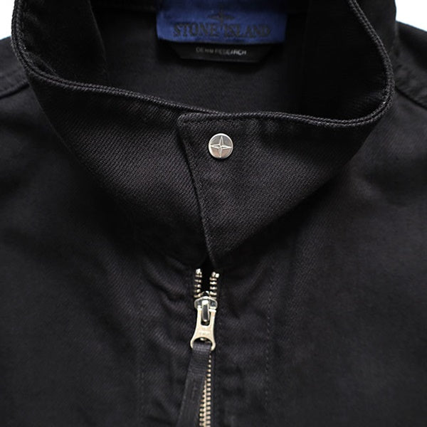 Stone Island Denim Research ストーンアイランド デニムリサーチ ジップ デニムシャツ 1200002