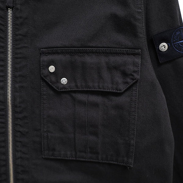 Stone Island Denim Research ストーンアイランド デニムリサーチ ジップ デニムシャツ 1200002