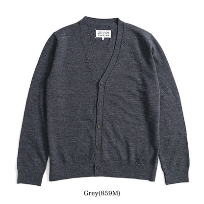 [SALE] Maison Margiela メゾンマルジェラ 12G エルボーパッチ ウールカーディガン S50HP0027 M13098