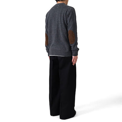 [SALE] Maison Margiela メゾンマルジェラ 12G エルボーパッチ ウールカーディガン S50HP0027 M13098